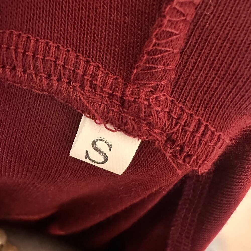 3/$30 Womens long sleeve tops casual (wine/grey) 2 colors - Picture 8 of 16